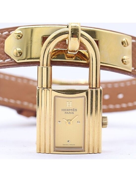 Hermes And Kelly Watch Quartz Gold Dial main image 5